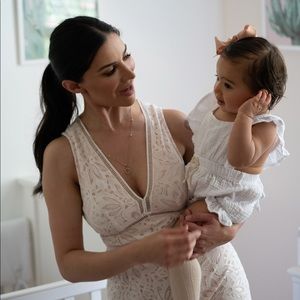 Lulu's Other - Lulu’s Amora White Lace jumpsuit Lulu's Other - Lulu’s Amora White Lace jumpsuit